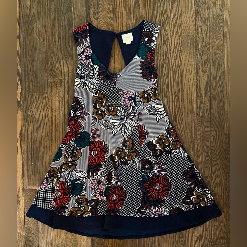 Anthropologie Maeve empire waist dress size small